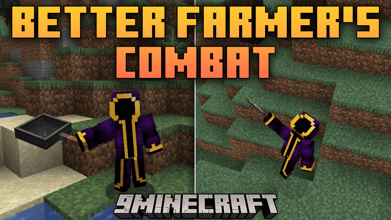 Better Farmer's Combat Mod (1.20.4, 1.19.4) - Blades And Brawls, Mastering Combat Dynamics 1