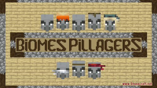 Biomes Pillager Resource Pack (1.20.6, 1.20.1) – Texture Pack Thumbnail