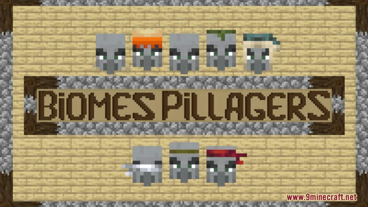 Biomes Pillager Resource Pack (1.20.6, 1.20.1) - Texture Pack 1