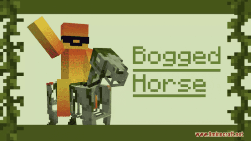 Bogged Horse Resource Pack (1.20.6, 1.20.1) – Texture Pack Thumbnail