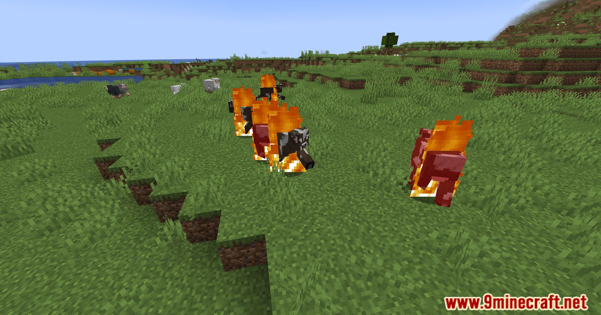 Burn In The Sun Mod (1.20.4, 1.19.4) - Sunlight Effects Modification 9