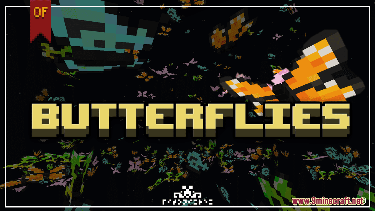 Butterflies Resource Pack (1.20.4, 1.19.4) - Texture Pack 1