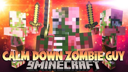 Calm Down Zombie Guy Mod (1.12.2) – Fixes Bugs with Zombie Pigmen Thumbnail