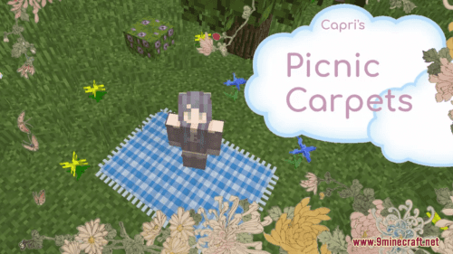 Capri’s Picnic Carpets Resource Pack (1.20.6, 1.20.1) – Texture Pack Thumbnail