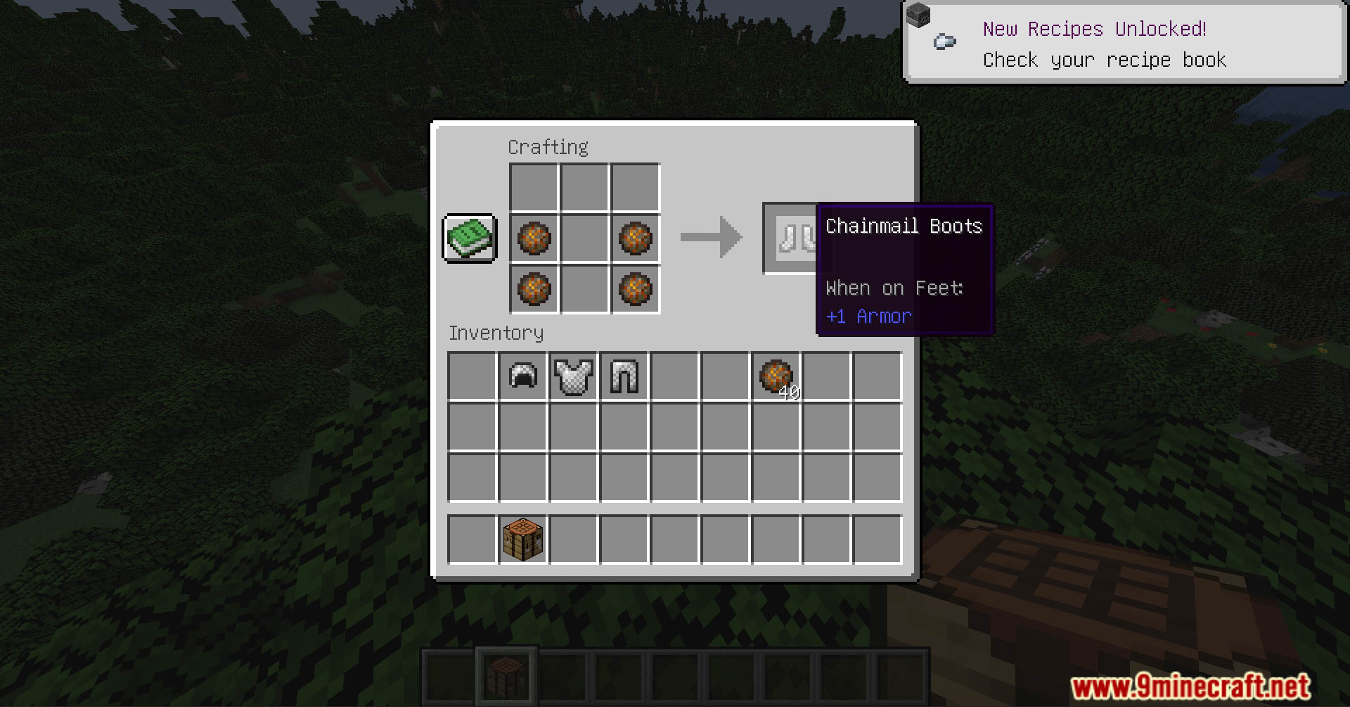 Chainmail Recipe Data Pack (1.20.4, 1.19.4) - Forge Your Own Path And Craft! 6