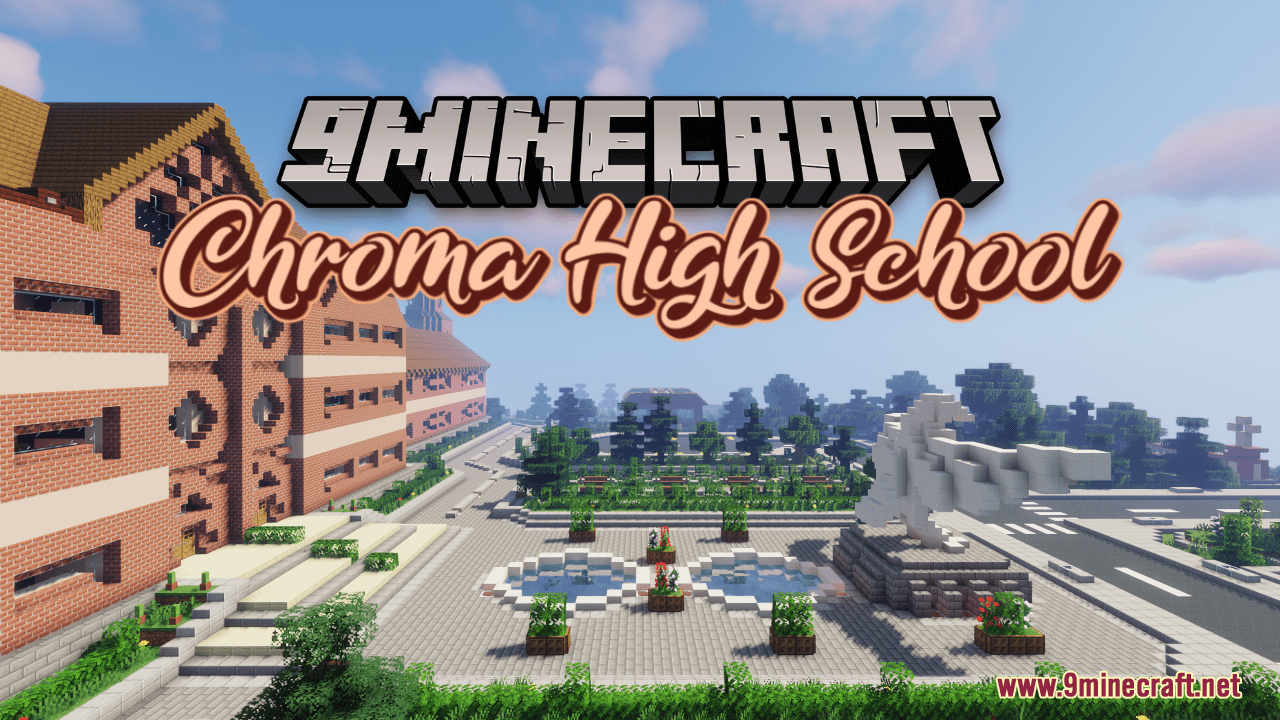 Chroma High School Map (1.20.4, 1.19.4) - Modern Marvel of Education 1