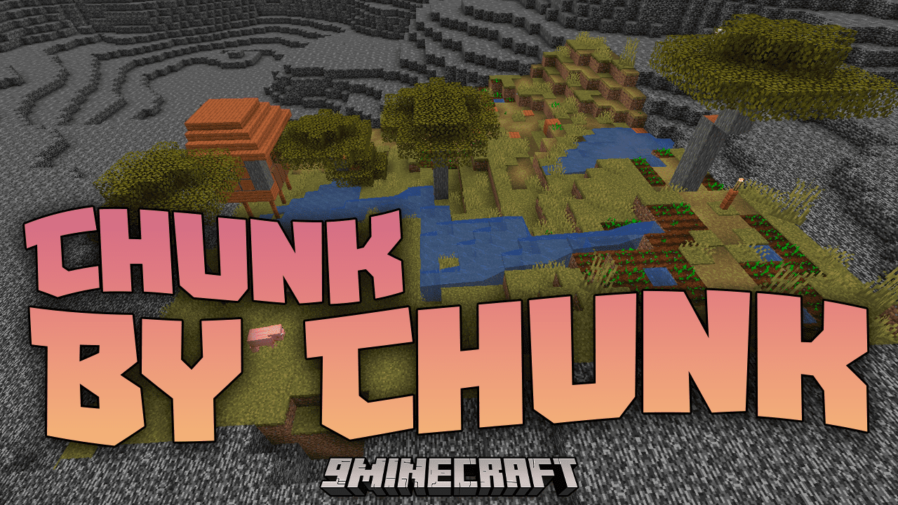 Chunk By Chunk Mod (1.20.4, 1.19.4) - A New Approach To Minecraft World Generation 1