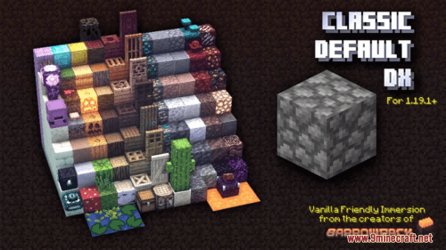 Classic Default DX Resource Pack (1.20.4, 1.19.4) – Texture Pack Thumbnail