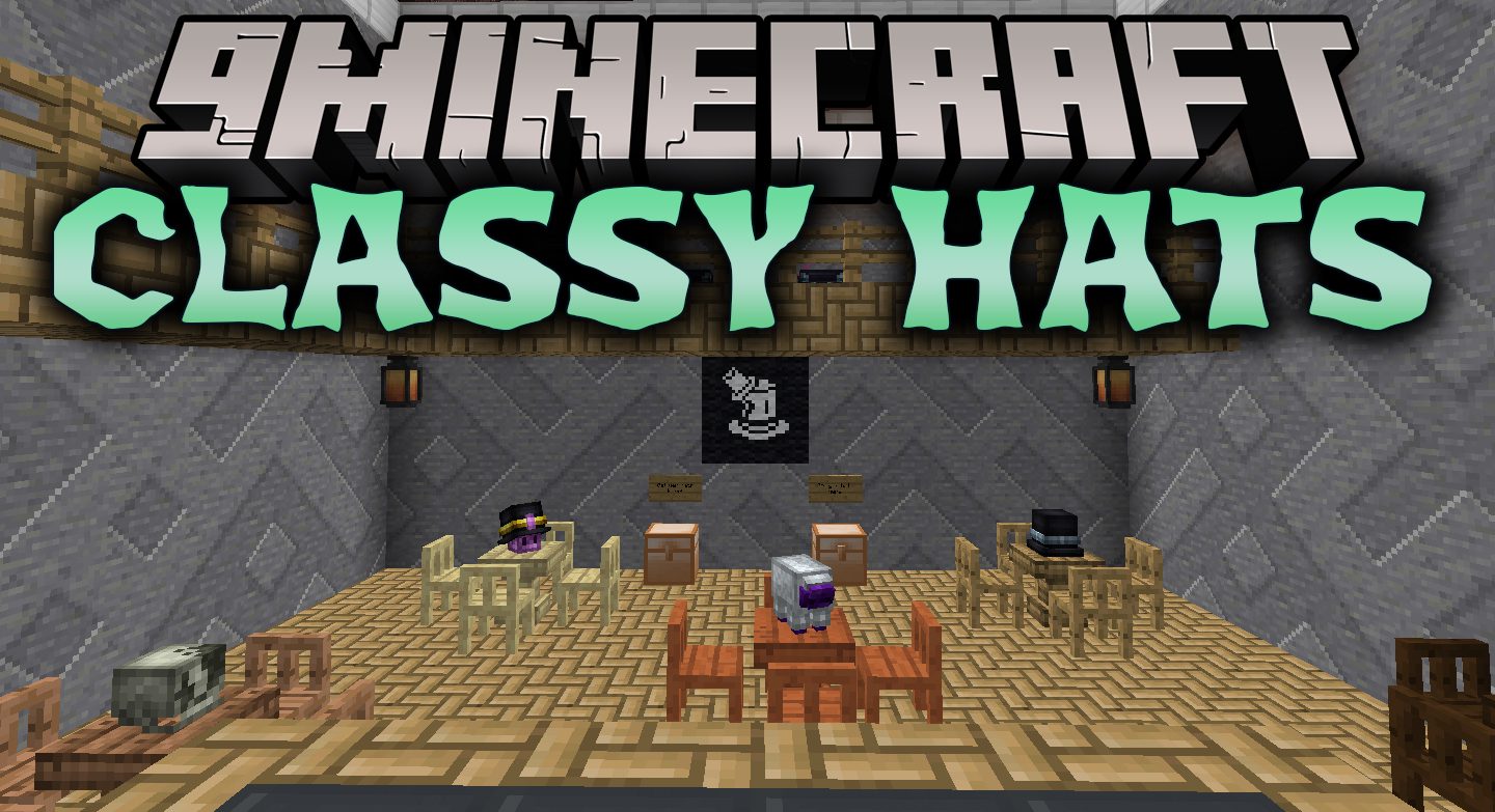 Classy Hats Mod (1.12.2) - Decorative Hats for Your Head 1