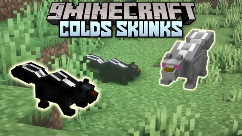 Colds Skunks Mod (1.16.5) – Small Mammals, Burrowing Animals Thumbnail