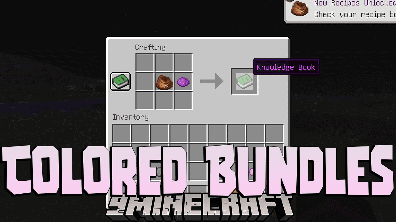 Colored Bundles Data Pack (1.20.4, 1.19.4) - Experience The Convenience And Creativity Of Colored Bundles! 1