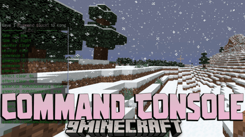 Command Block Console Data Pack (1.20.4, 1.19.4) – Unprecedented Control Over Command Execution And Management! Thumbnail