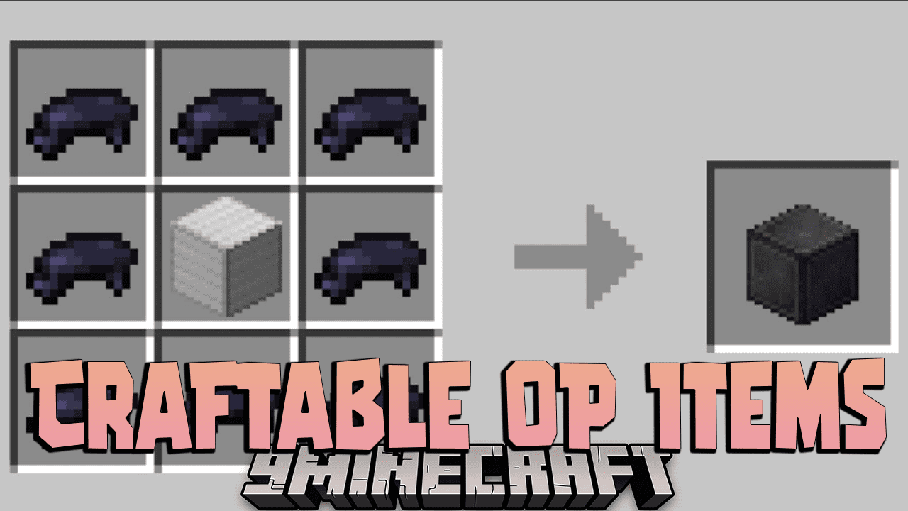 Craftable OP Items Data Pack (1.20.4, 1.19.4) - Gear Up, Embark On The Quest For Crafting Mastery! 1