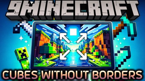 Cubes Without Borders Mod (1.20.4, 1.19.4) – Borderless Fullscreen Window Thumbnail