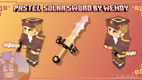 Cute Pastel Solar Sword Resource Pack (1.20.4, 1.19.4) – Texture Pack Thumbnail