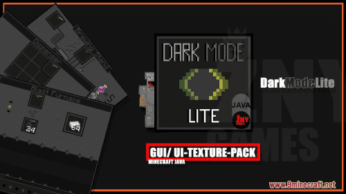 DARKMODELITE Resource Pack (1.20.4, 1.19.4) – Texture Pack Thumbnail