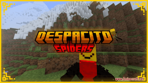 Despacito Spiders Resource Pack (1.20.6, 1.20.1) – Texture Pack Thumbnail