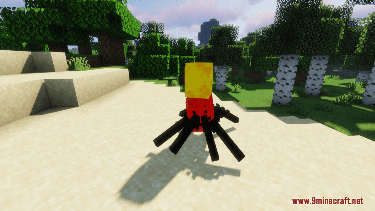 Despacito Spiders Resource Pack (1.20.4, 1.19.4) - Texture Pack 2