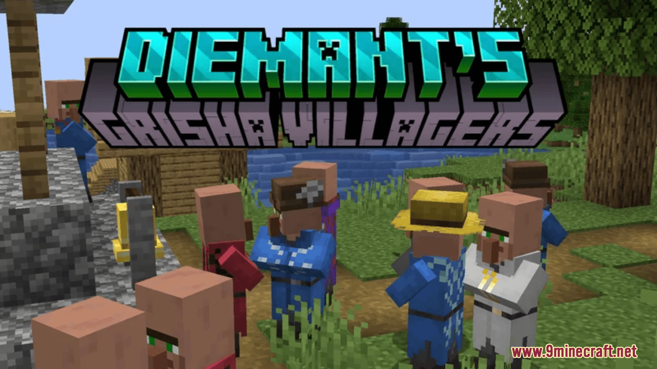 Diemant's Grisha Villagers Resource Pack (1.20.6, 1.20.1) - Texture Pack 1