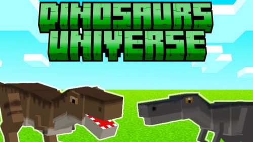 Dinosaurs Universe Addon (1.20) – MCPE/Bedrock Mod Thumbnail