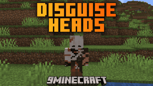 Disguise Heads Mod (1.21.1, 1.20.1) – Skin Swap Sensation, Explore Creative Disguises Thumbnail