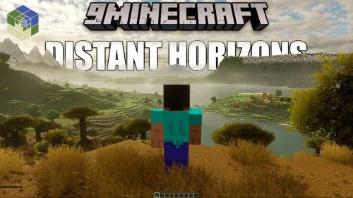 Distant Horizons Mod (1.20.4, 1.19.4) – A Level of Detail Mod Thumbnail