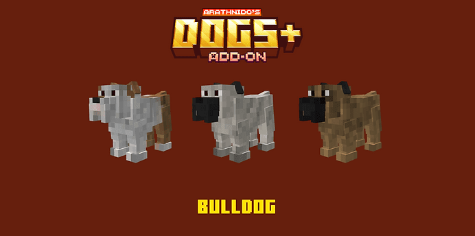 Dogs+ Addon (1.20) - MCPE/Bedrock Mod 15