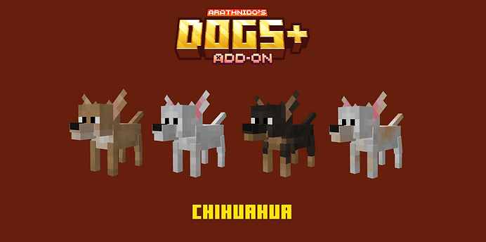 Dogs+ Addon (1.20) - MCPE/Bedrock Mod 16