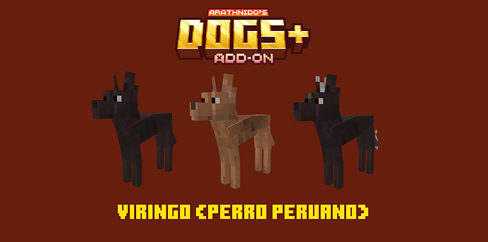 Dogs+ Addon (1.20) - MCPE/Bedrock Mod 20