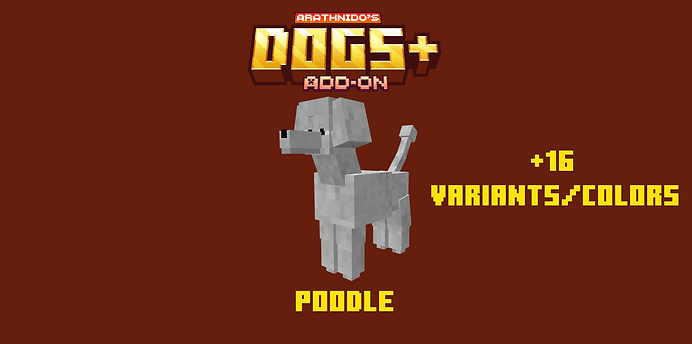 Dogs+ Addon (1.20) - MCPE/Bedrock Mod 21