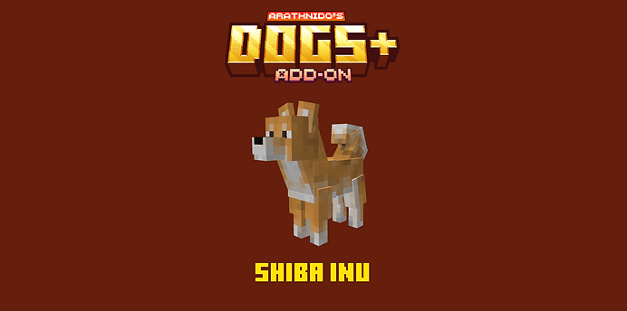 Dogs+ Addon (1.20) - MCPE/Bedrock Mod 26