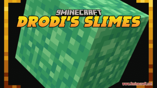 Drodi’s Slimes Resource Pack (1.20.6, 1.20.1) – Texture Pack Thumbnail