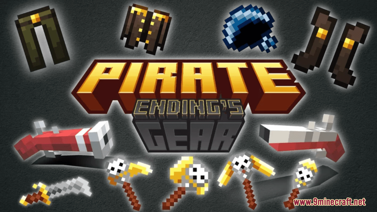 Ending's Pirate Gear Resource Pack (1.20.4, 1.19.4) - Texture Pack 1