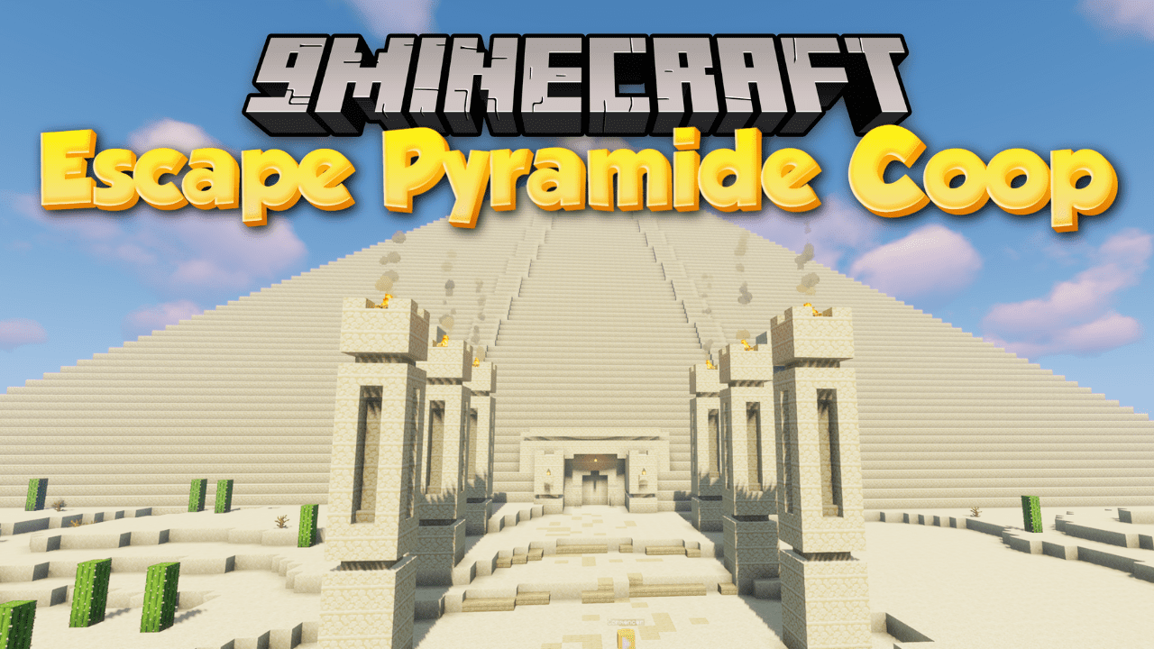 Escape Pyramide Coop Map (1.20.4, 1.19.4) - Journey of Ancient Mysteries 1