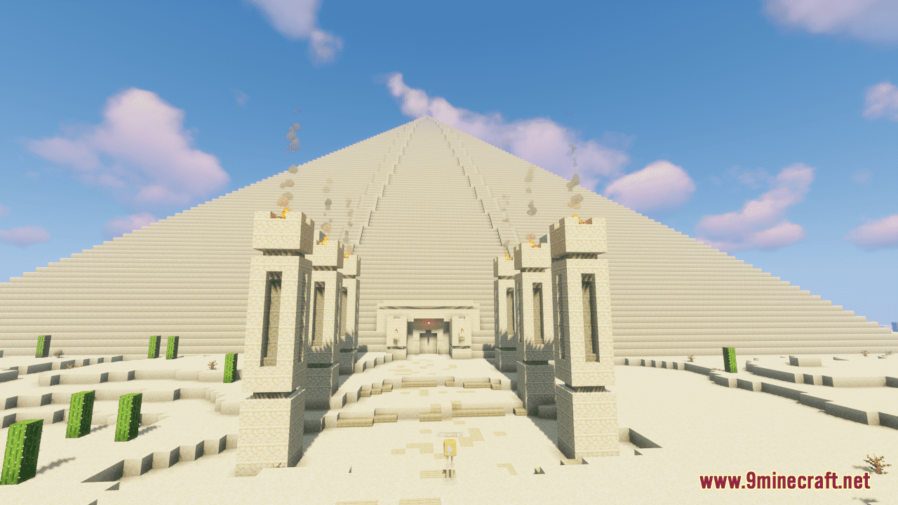 Escape Pyramide Coop Map (1.20.4, 1.19.4) - Journey of Ancient Mysteries 4