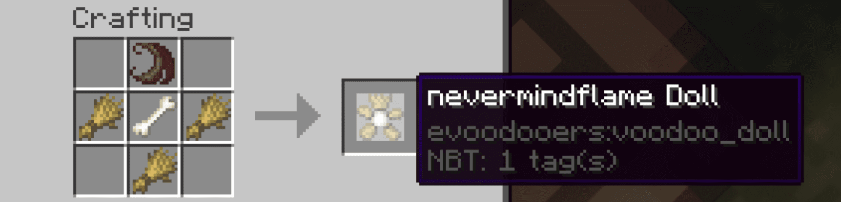 Evoodooers Mod (1.20.1) - Functional VooDoo Dolls 2