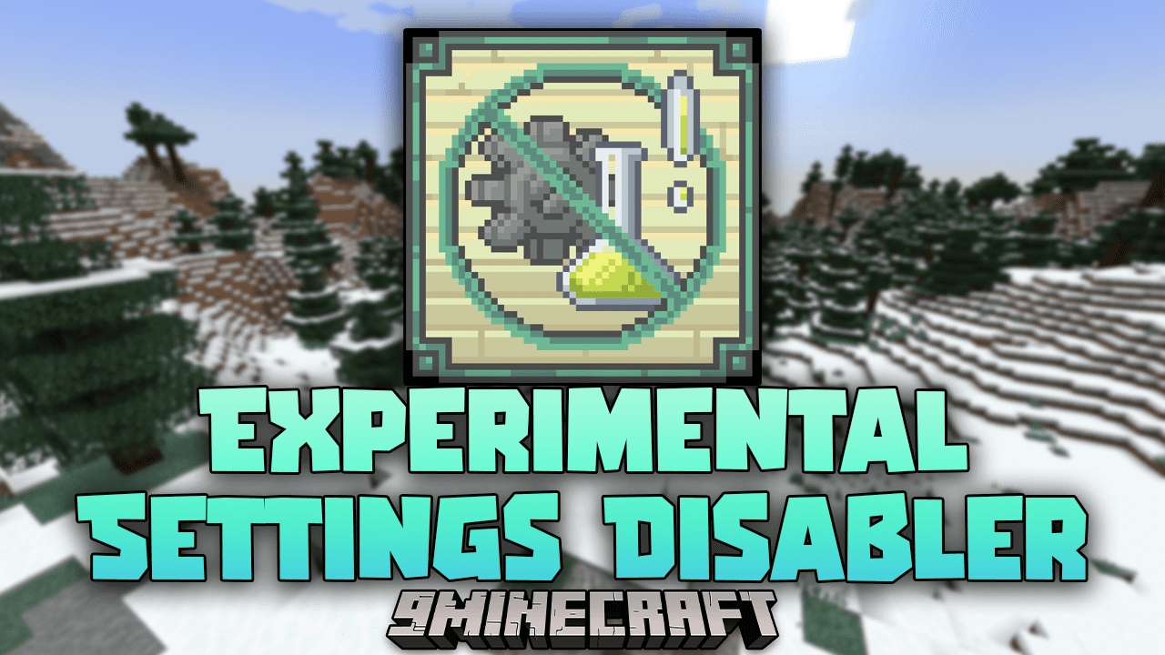 Experimental Settings Disabler Mod (1.20.4, 1.19.4) - Optimizing World Creation 1