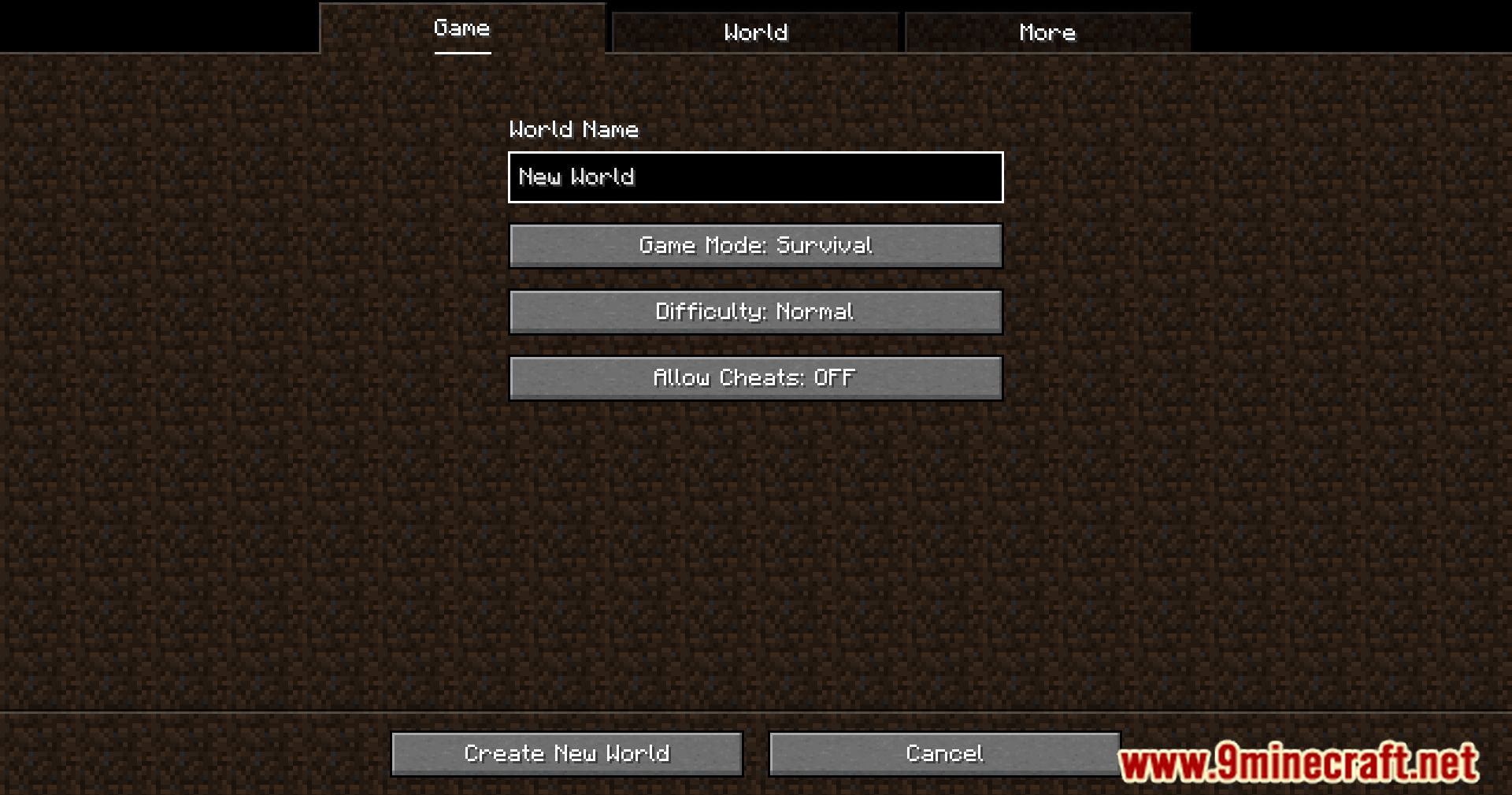 Experimental Settings Disabler Mod (1.20.4, 1.19.4) - Optimizing World Creation 4