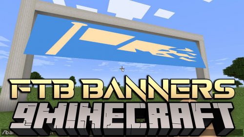 FTB Banners Mod (1.16.5, 1.12.2) – Display Banners in World Thumbnail