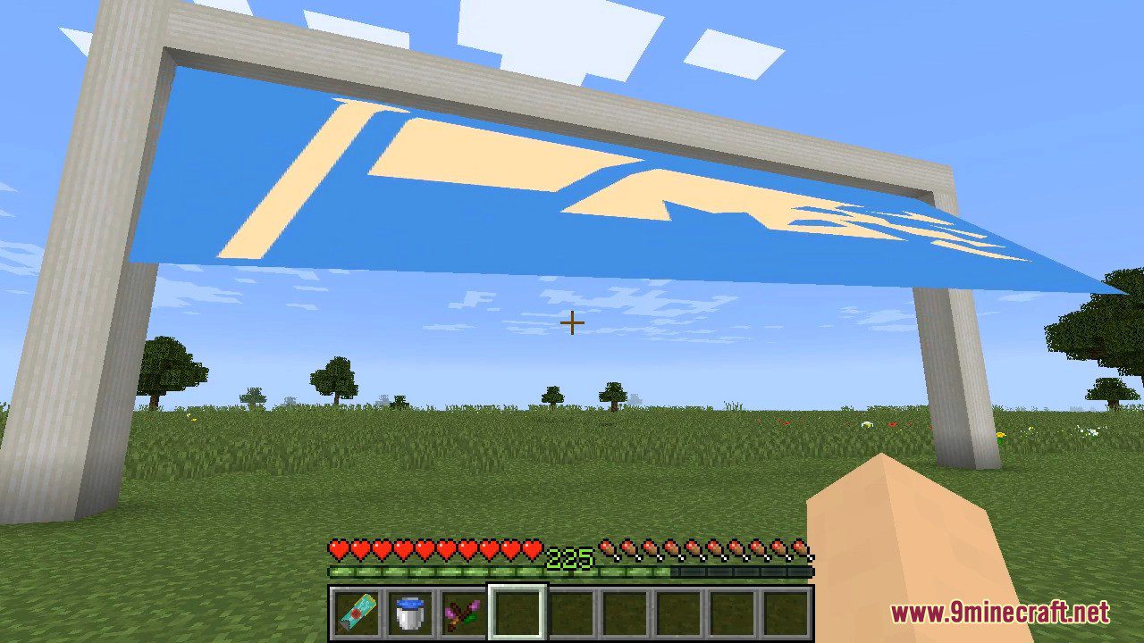 FTB Banners Mod (1.16.5, 1.12.2) - Display Banners in World 4