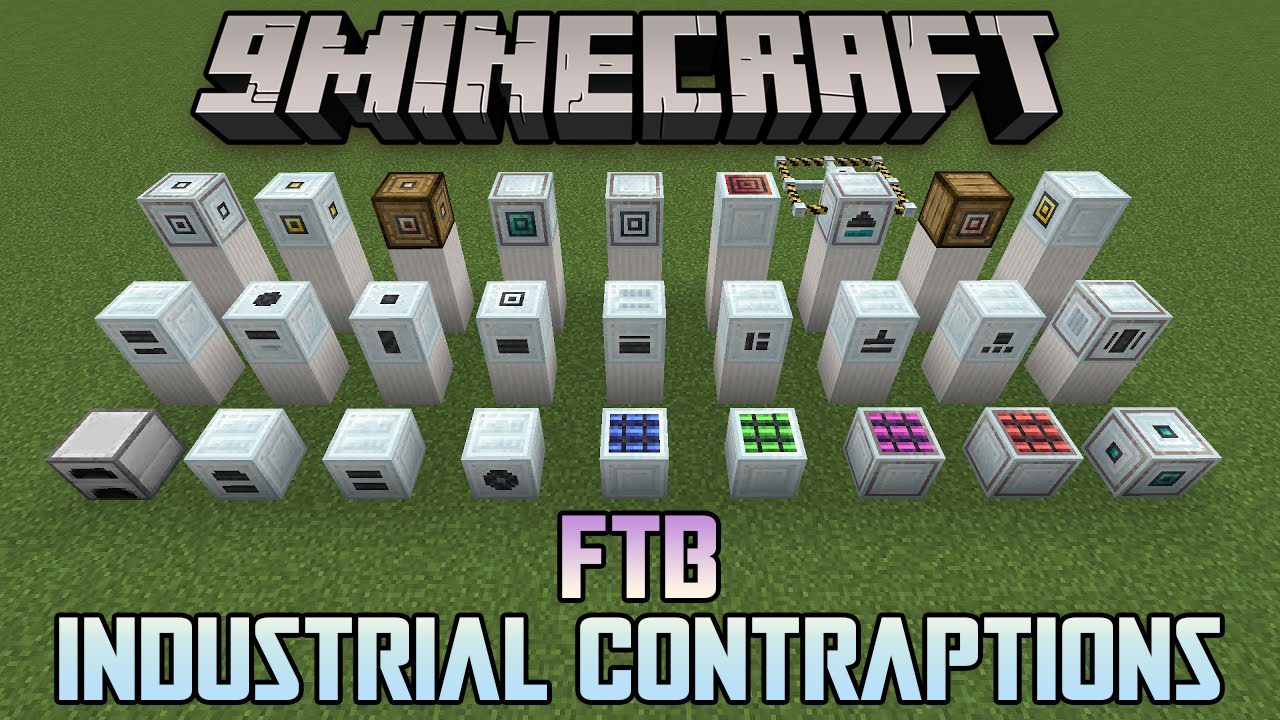 FTB Industrial Contraptions Mod (1.18.2, 1.16.5) - The Same Industrial Craft 2 1