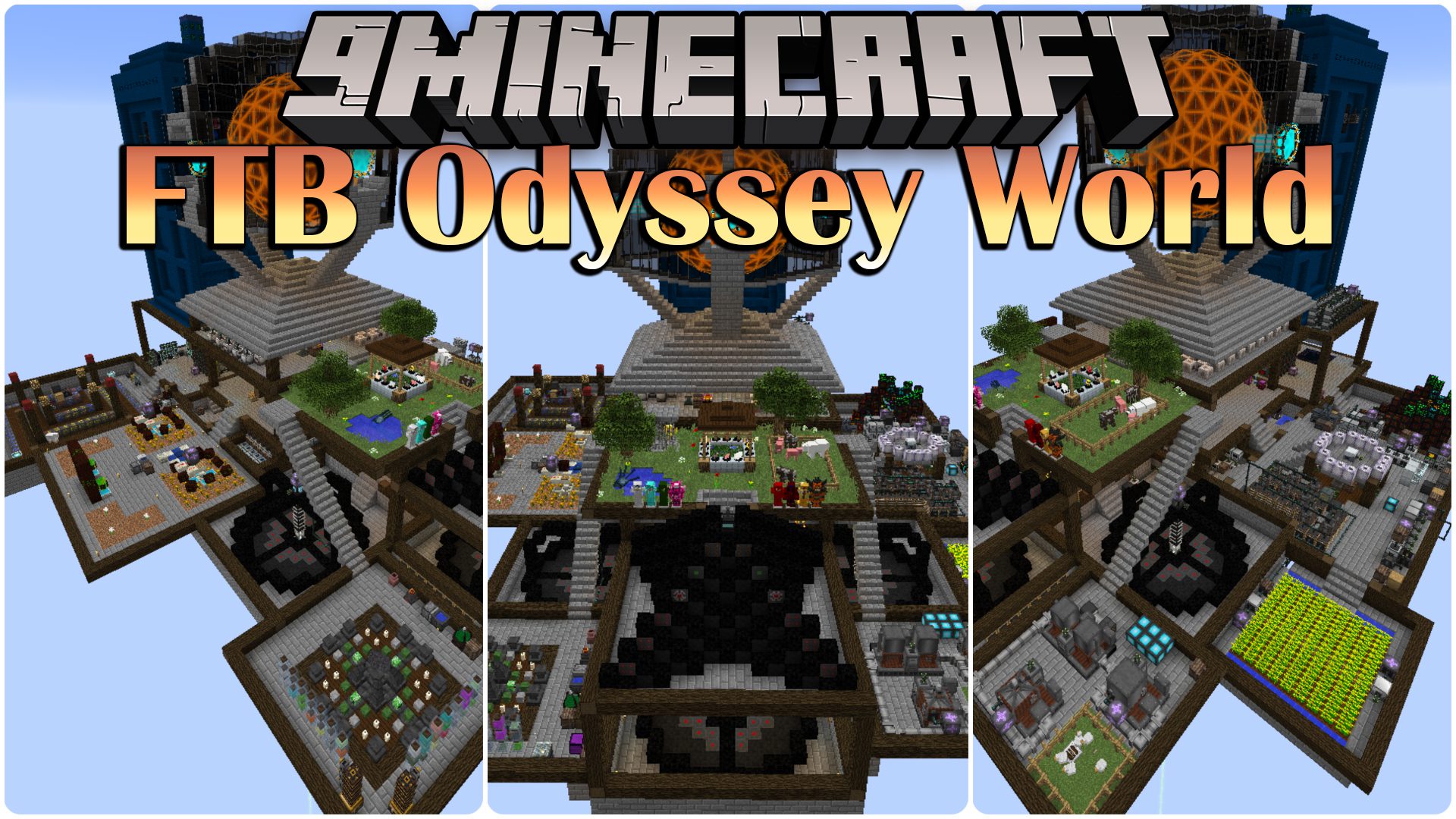 FTB Odyssey World Mod (1.12.2) - Designed for FTB Sky Odyssey 1
