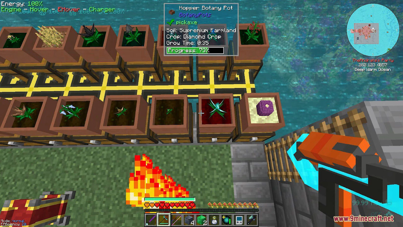 FTB Power Pots Mod (1.16.5) - Botany Pots But With Power 3