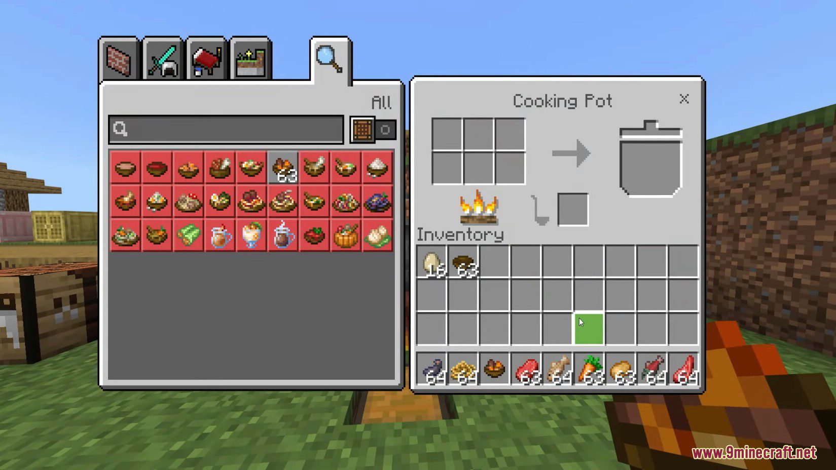 Farmer's Delight Integration Mod (1.16.5) - More Heat Source from Other Mods 12