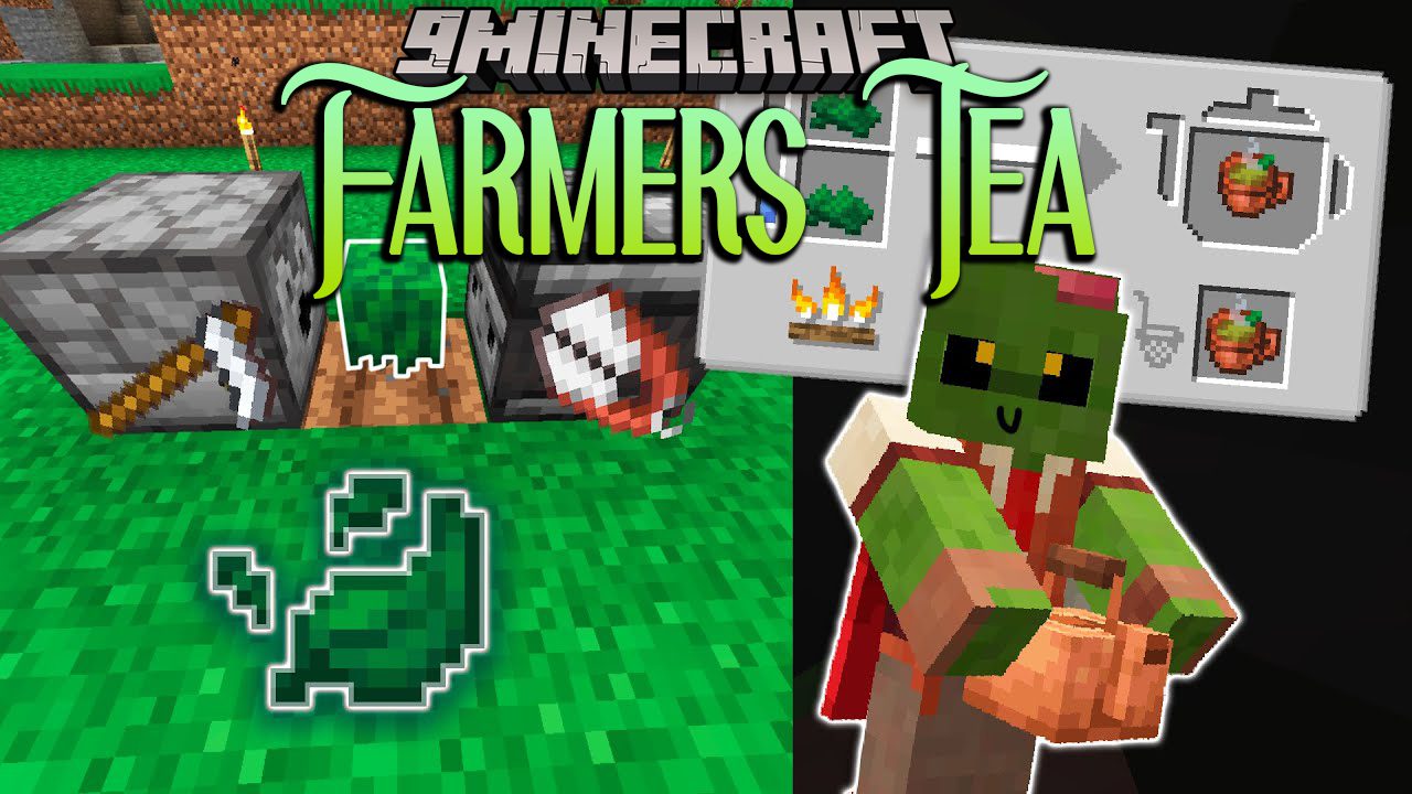 Farmer's Tea Mod (1.16.5) - Simply Tea and Tea Kettle 1