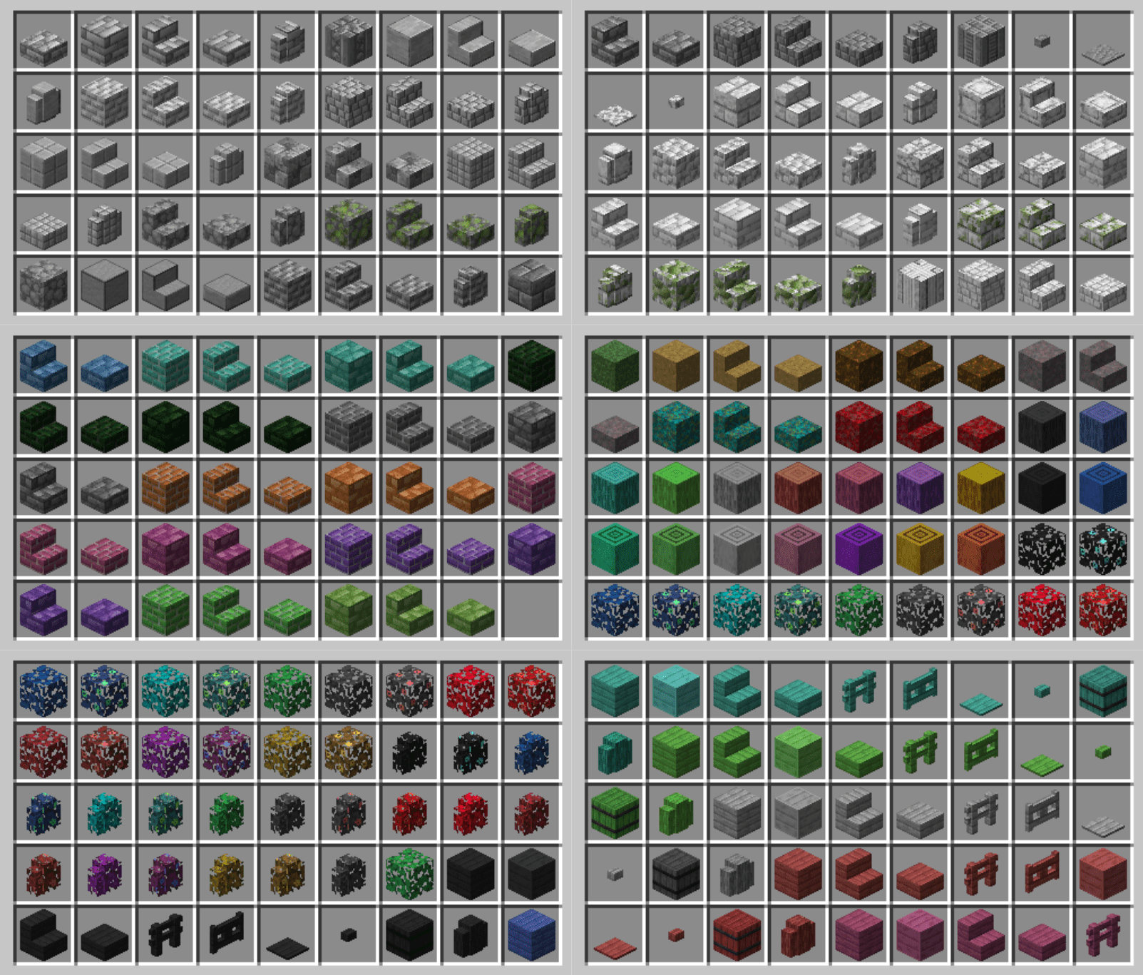 Feur Builder Mod (1.20.1, 1.19.4) - Better Vanilla Blocks! 2