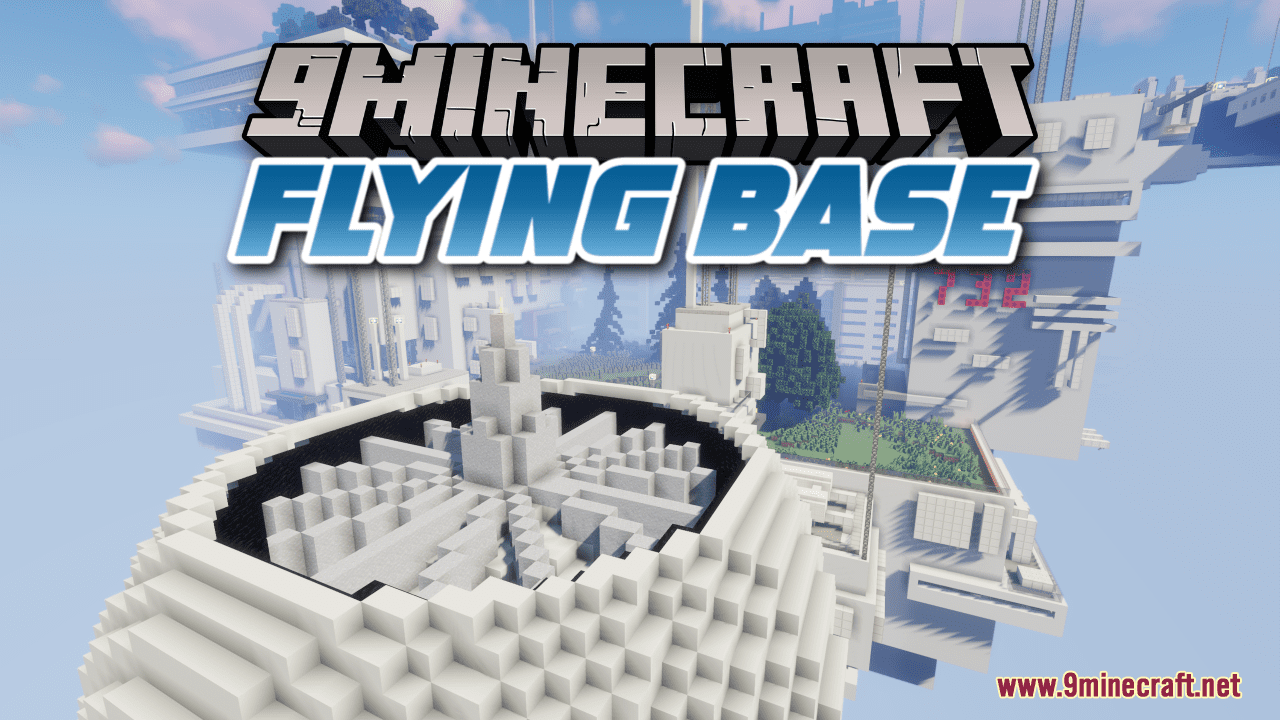 Flying Base Map (1.20.4, 1.19.4) - Skyborne Science Center 1