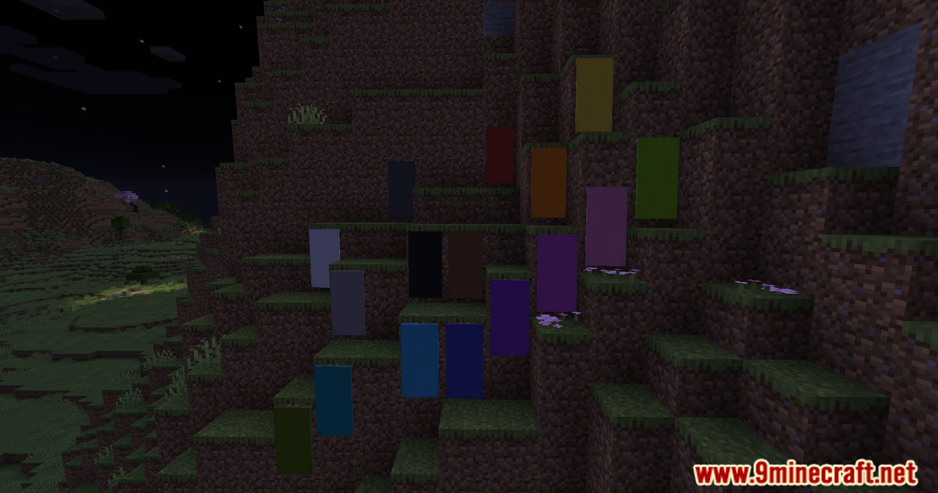 Glow Banners Mod (1.20.4, 1.19.4) - Enhance Your Minecraft Builds With Glow Banners 3