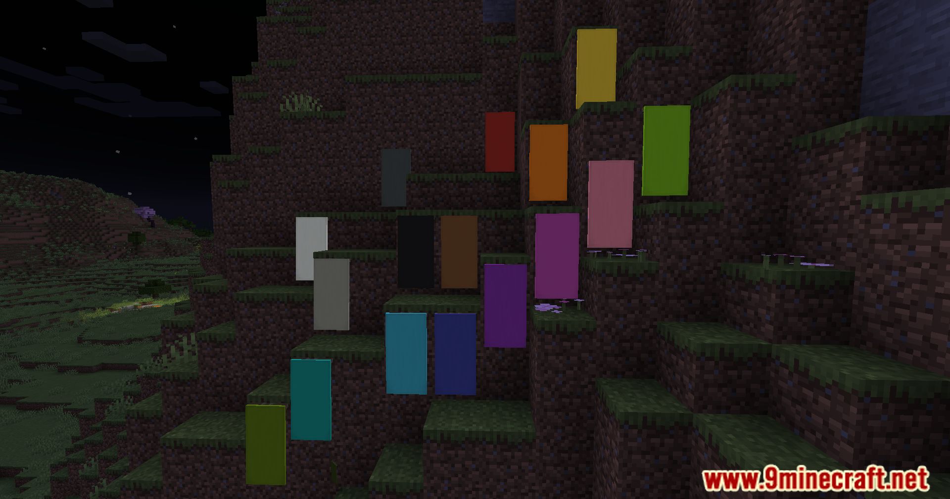 Glow Banners Mod (1.20.4, 1.19.4) - Enhance Your Minecraft Builds With Glow Banners 7