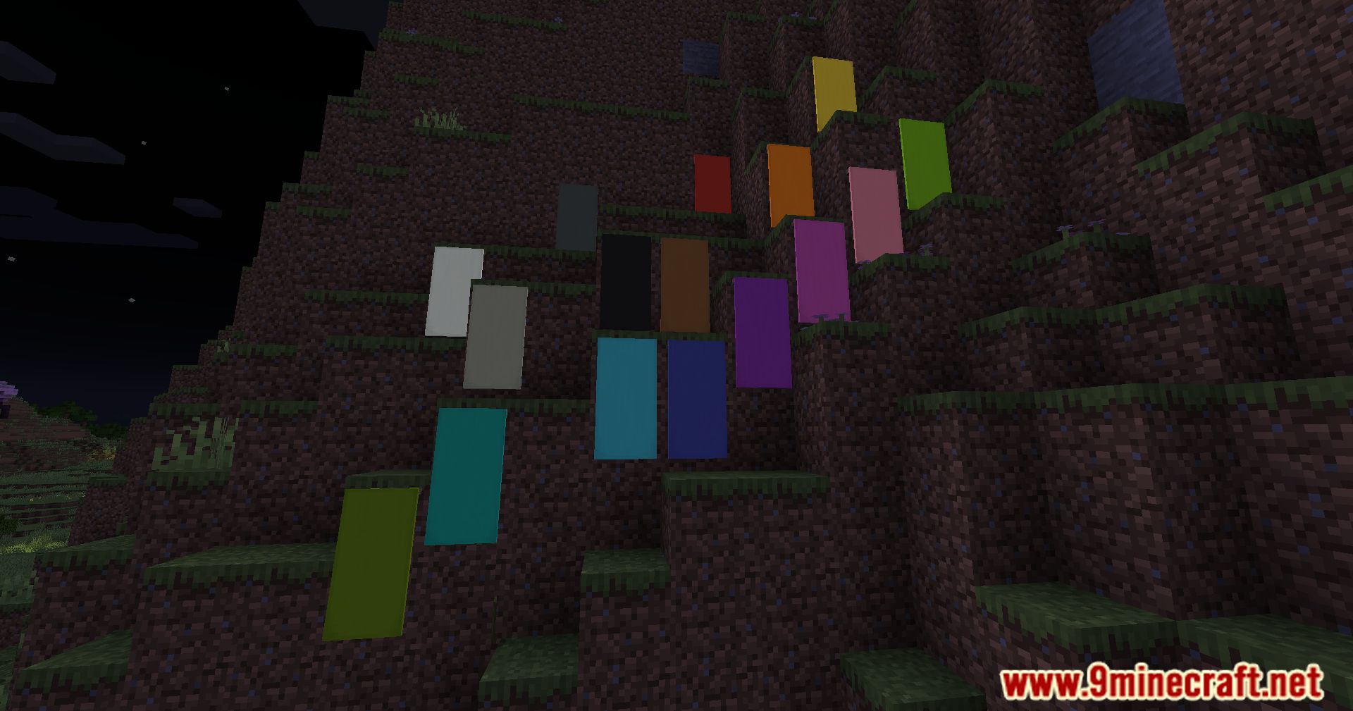 Glow Banners Mod (1.20.4, 1.19.4) - Enhance Your Minecraft Builds With Glow Banners 9